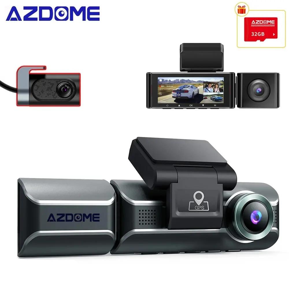 AZDOME M550 Pro  DVR, 4K 3 ī޶  ķ, 5G WiFi, GPS   ĸ  , 3 ä ī޶, 24 ð  